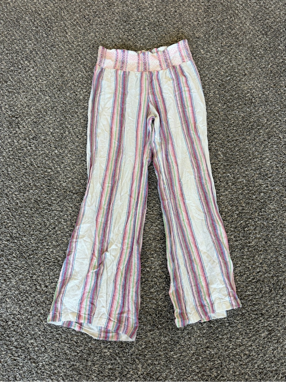 Womens’ Striped Pink Pants